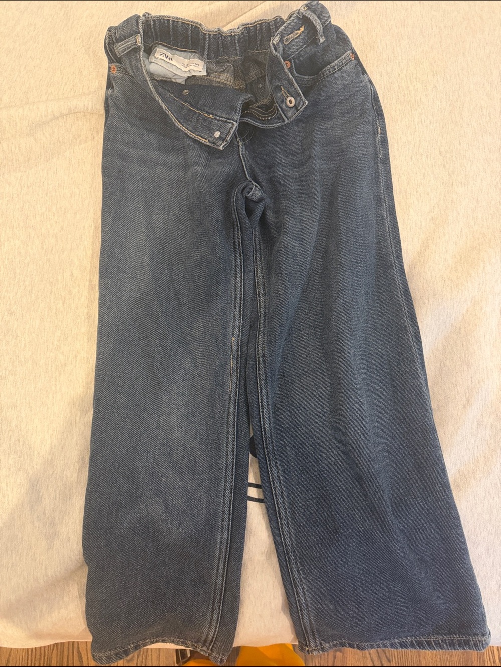 Zara kids  Wide-Leg Jeans in Dark Blue